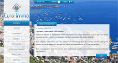Desktop Screenshot of euroimmo06.com